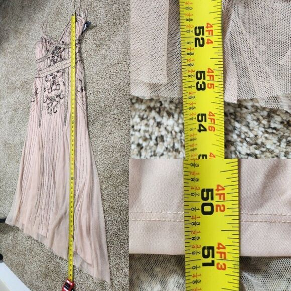 Jump Apparel Beaded Gown Pink Size 3/4 NWT Cut# 27988 - Picture 12 of 16